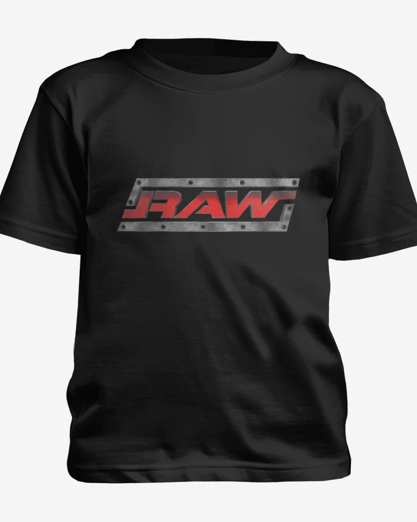 Polera de niño Negro de WWE Raw