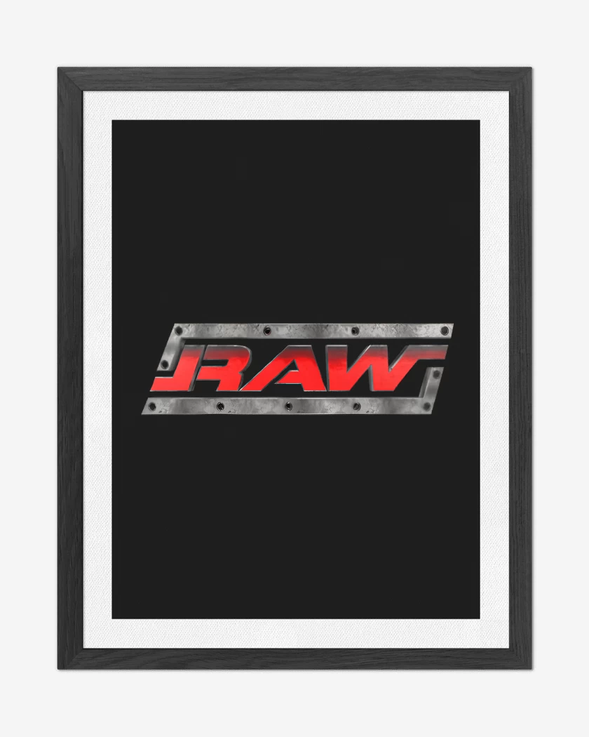 Cuadro decorativo WWE Raw