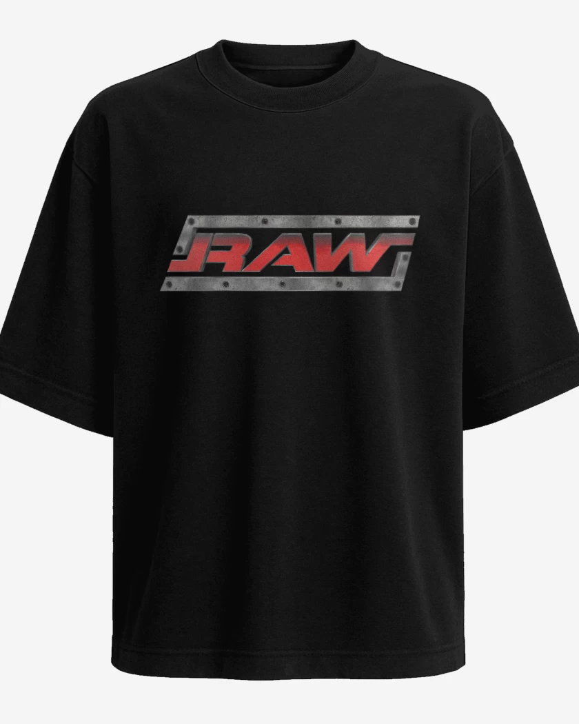 Polera Oversize WWE Raw