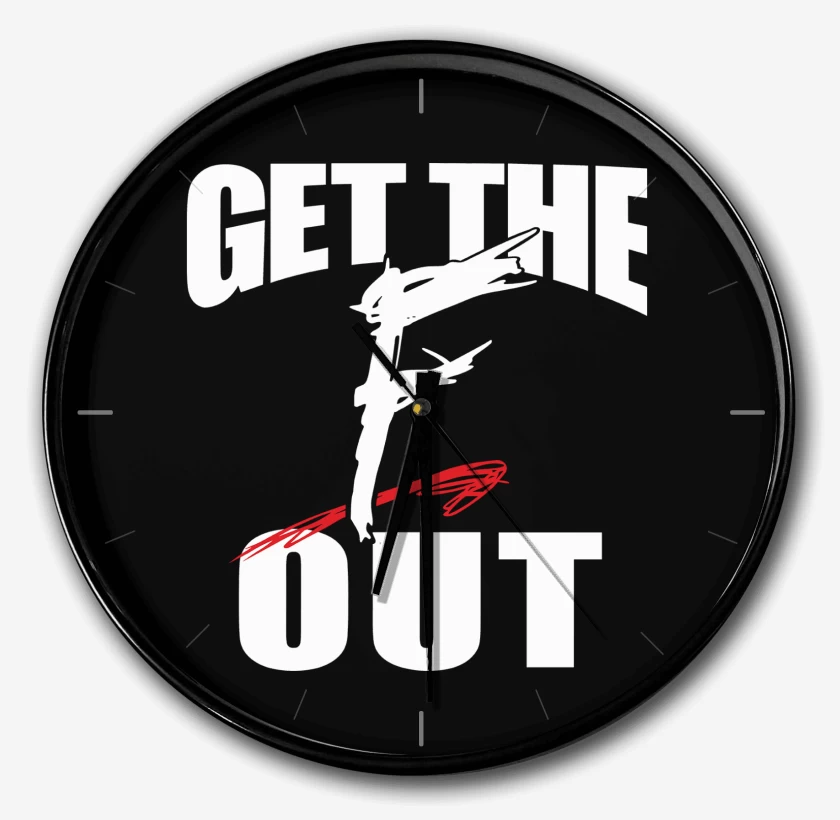 Reloj WWE Get The F Out