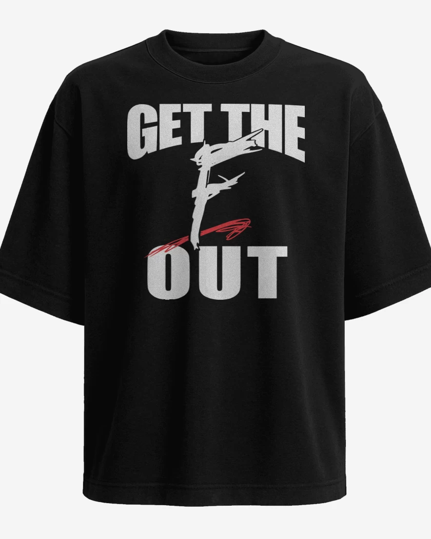 Polera Oversize WWE Get The F Out