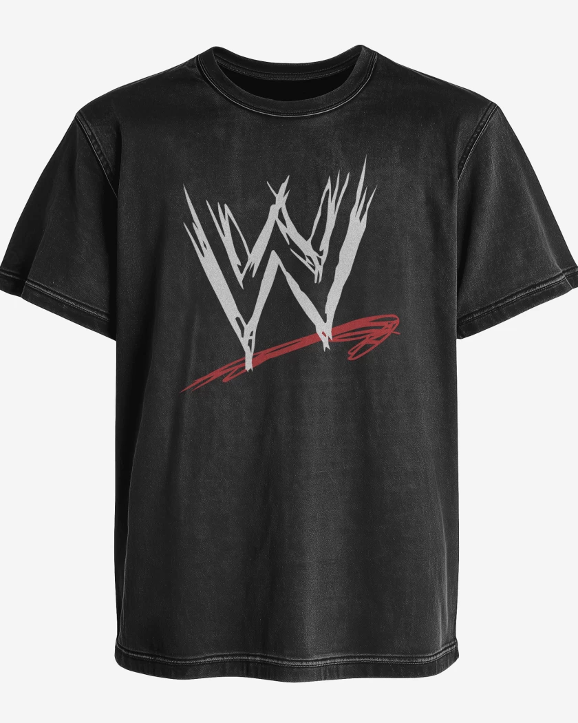 Polera desgastada WWE 