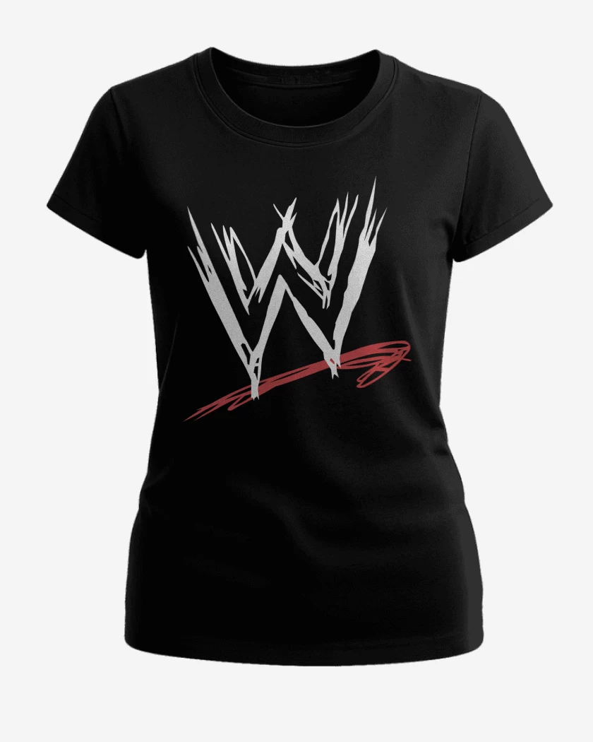 Polera de Mujer Negro de WWE 