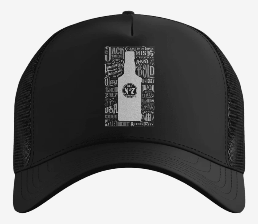 Gorro Negro de Jack daniels n 7
