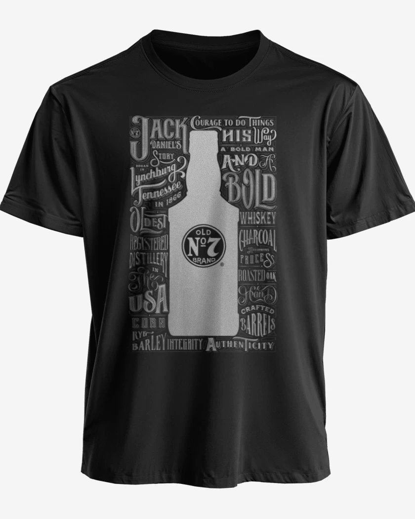 Polera Jack daniels n 7