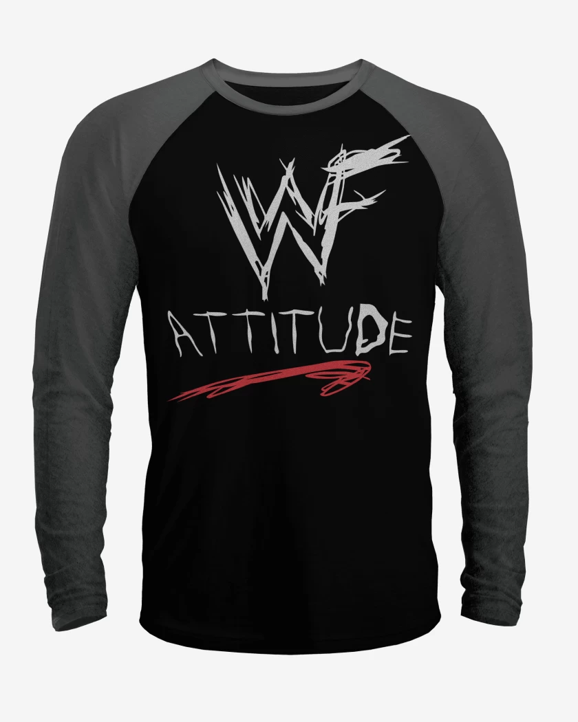 Polera Raglan WWF Attitude Era