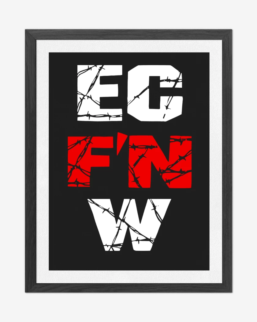Cuadro decorativo Negro de EC FN W
