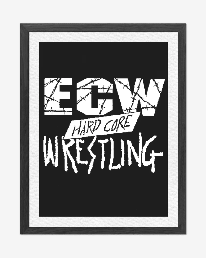 Cuadro decorativo ECW Hardcore Wrestling v2