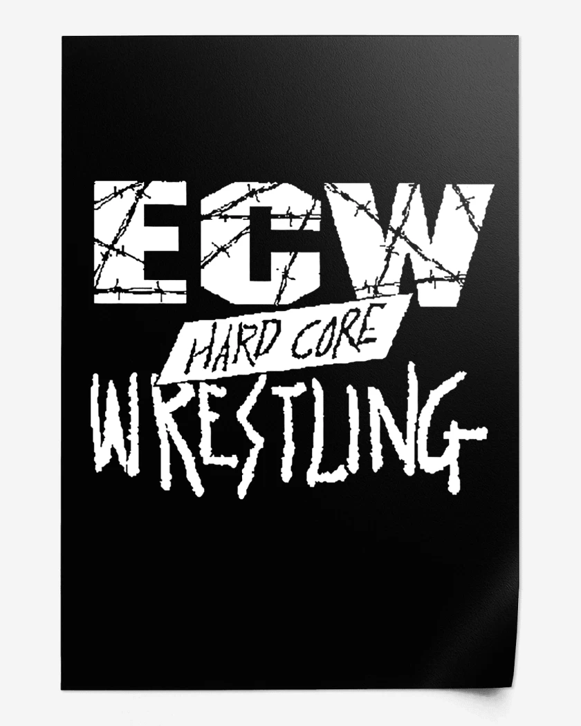 Print ECW Hardcore Wrestling v2