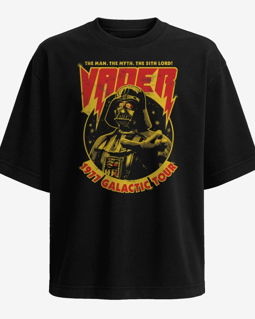 Polera Oversize Star Wars Vader Galatic Tour