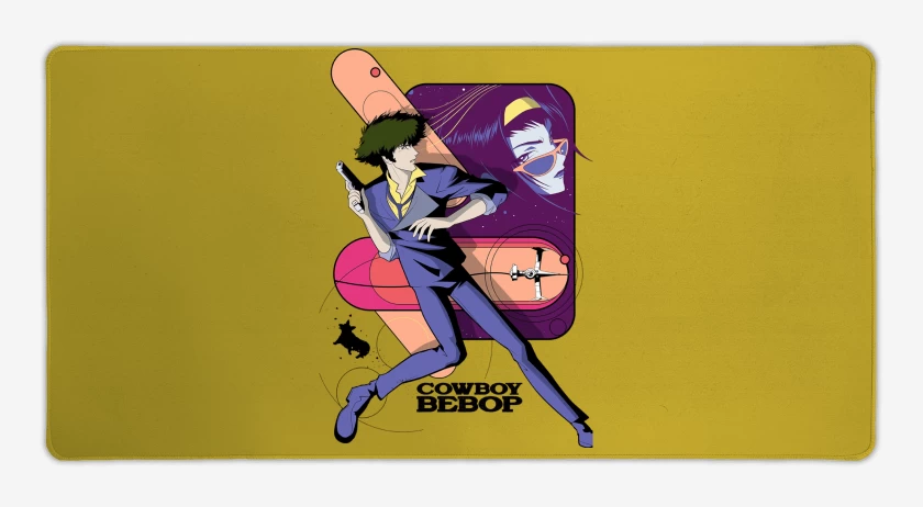 Mouse pad Gamer Cowboy Bebop Vaqueros del Espacio