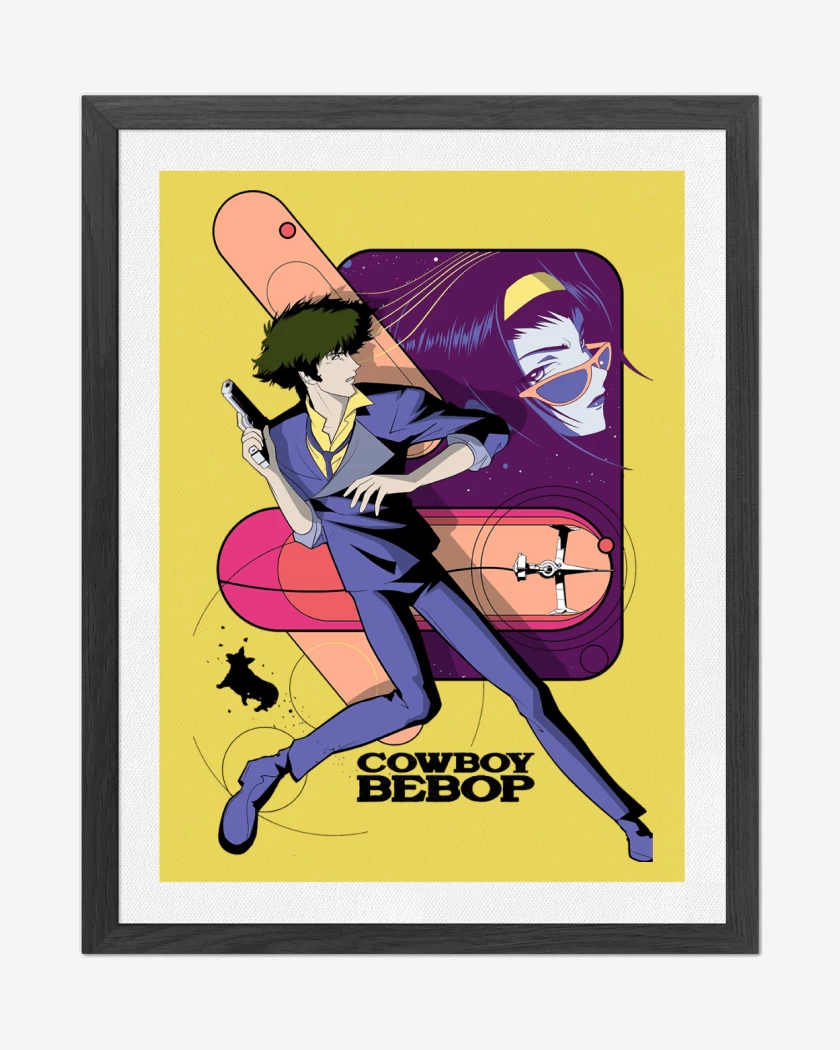 Cuadro decorativo Cowboy Bebop Vaqueros del Espacio