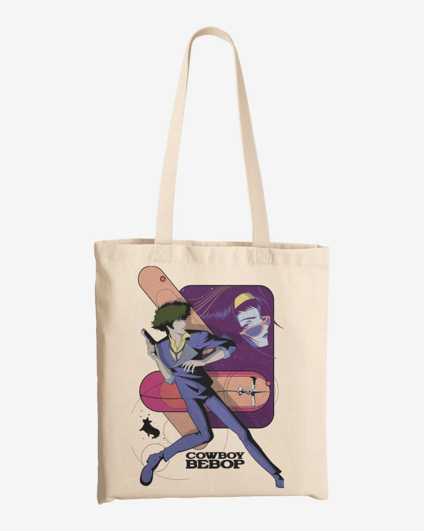 Totebag Cowboy Bebop Vaqueros del Espacio