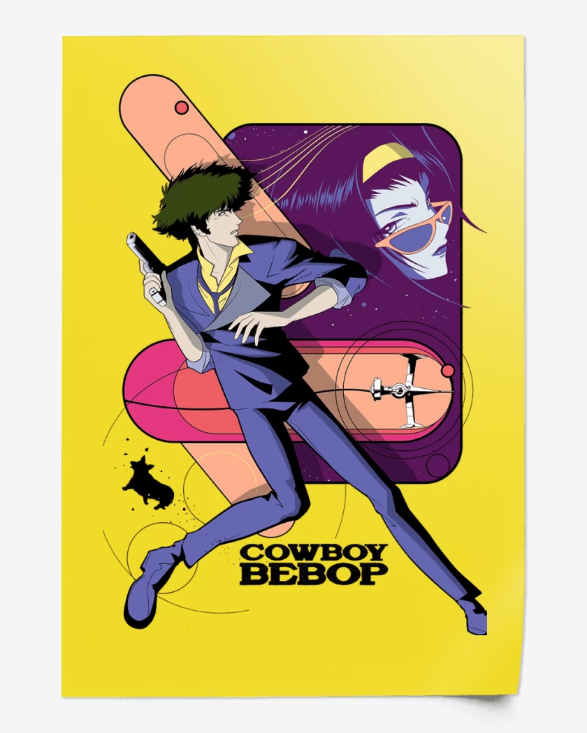 Print Cowboy Bebop Vaqueros del Espacio
