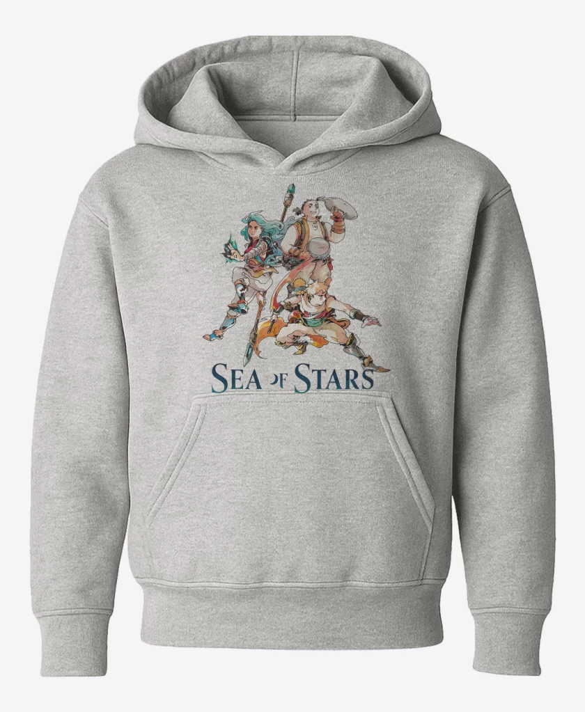 Poleron de niño Gris Melange de Sea of Stars
