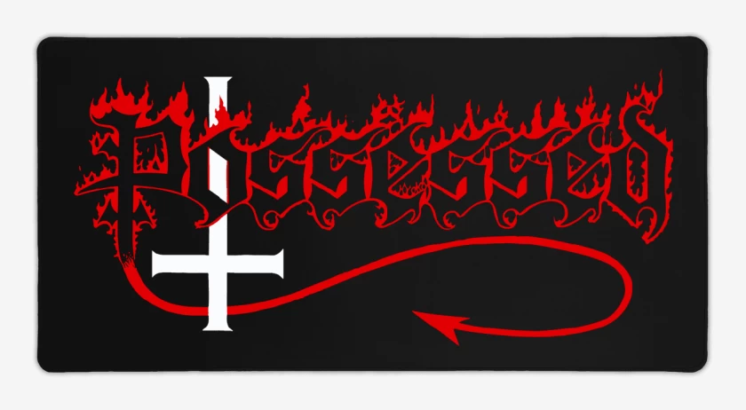 Mouse pad Gamer Possessed Logo