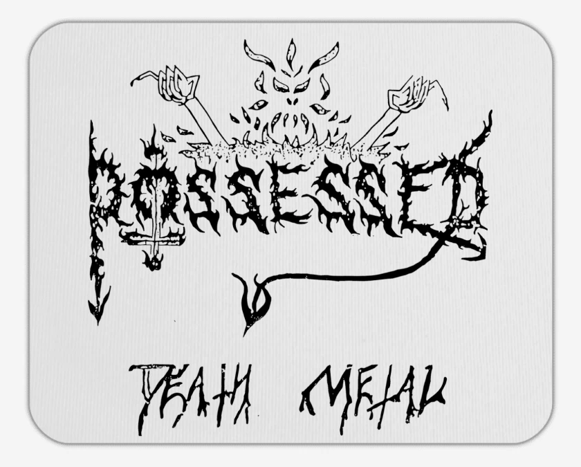 Mousepad Possessed Death Metal Demo