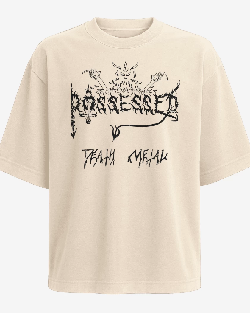Polera Oversize Possessed Death Metal Demo