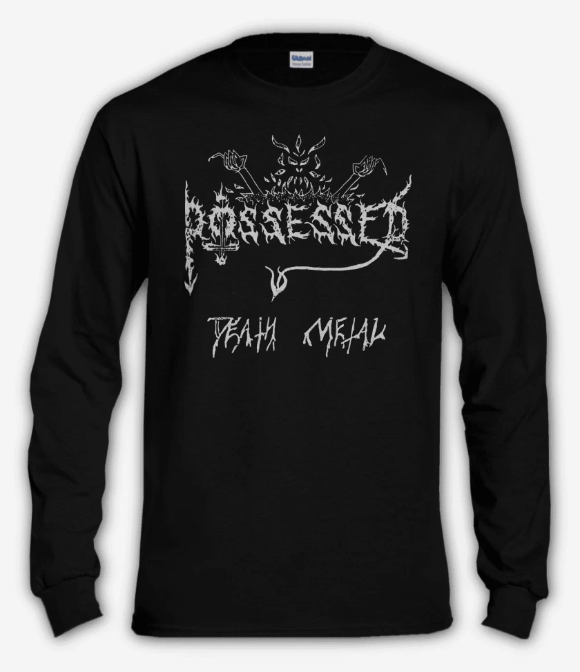 Polera manga larga Possessed Death Metal Demo v2