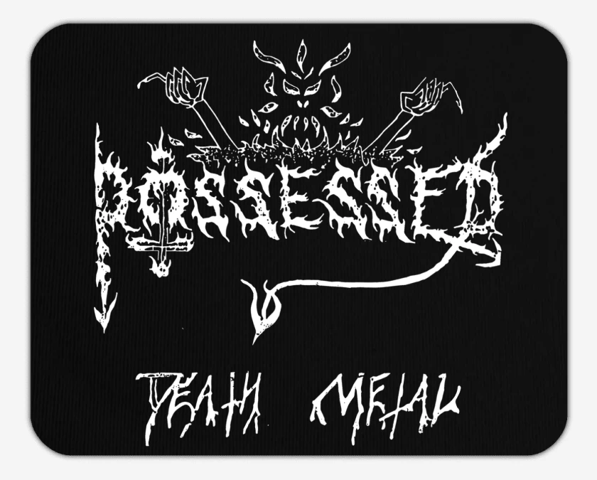 Mousepad Possessed Death Metal Demo v2