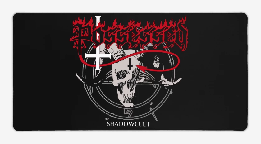 Mouse pad Gamer Negro de Possessed Shadowcult
