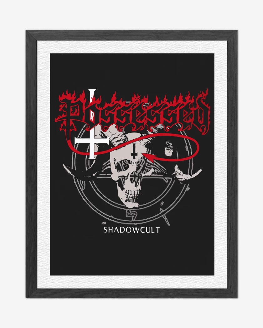 Cuadro decorativo Negro de Possessed Shadowcult