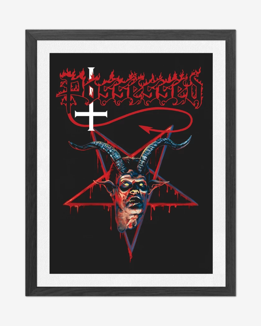 Cuadro decorativo Possessed Live 1986