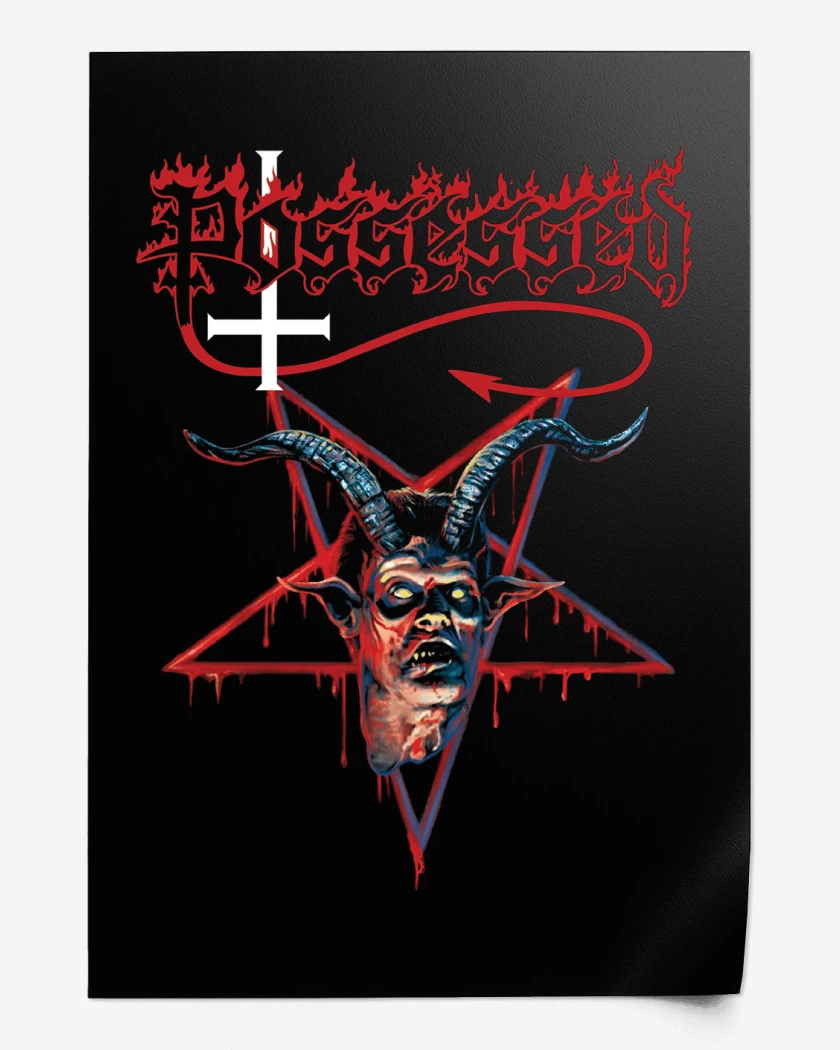Print Possessed Live 1986