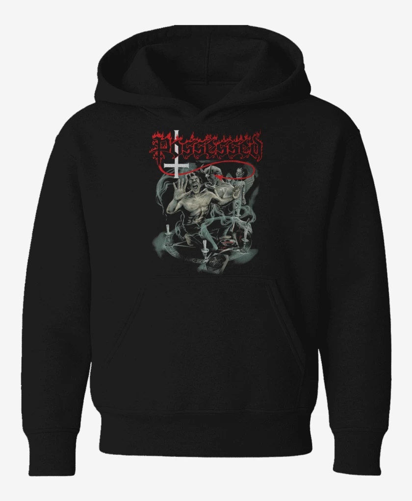 Poleron de niño Negro de Possessed Death Metal