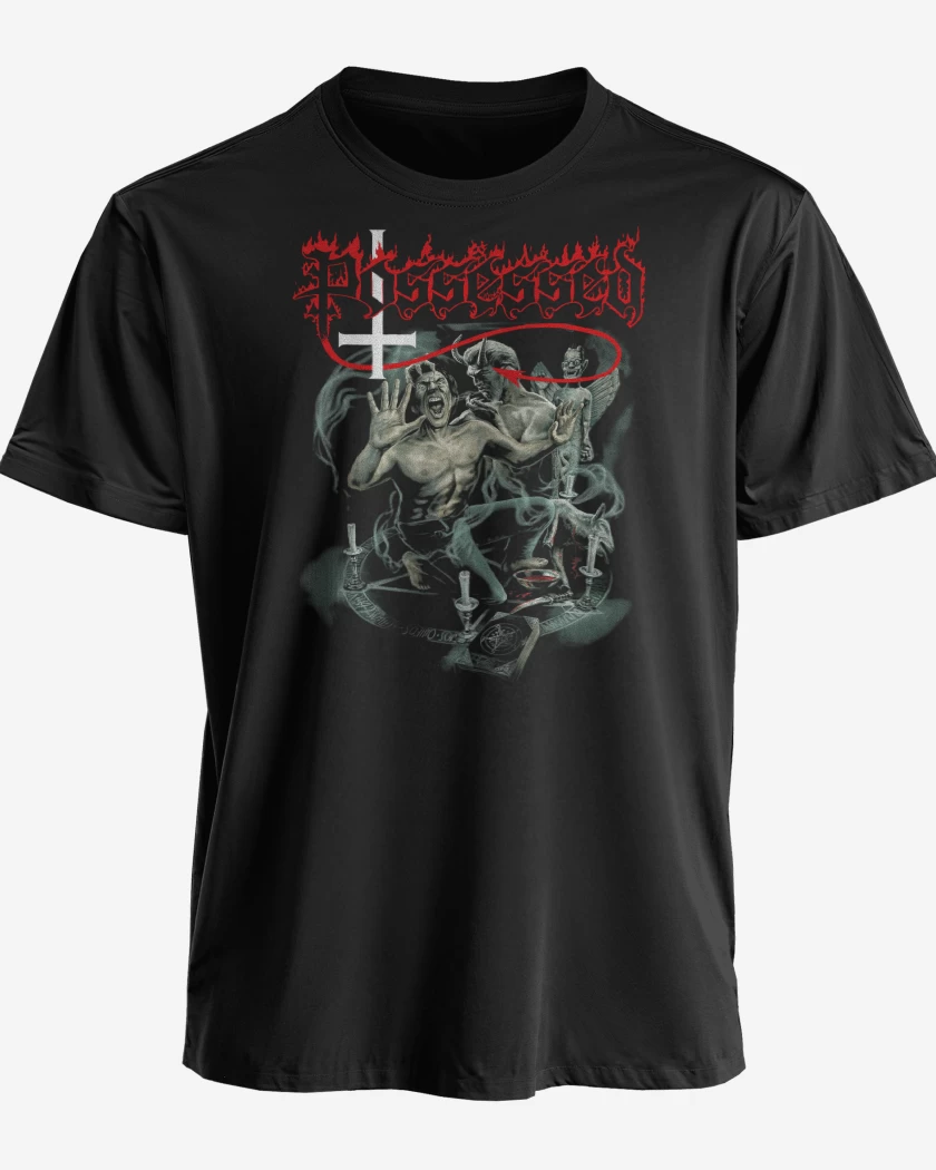 Polera premium Negro de Possessed Death Metal