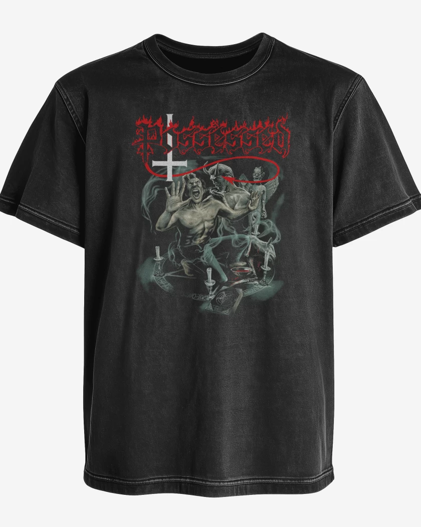 Polera desgastada Possessed Death Metal