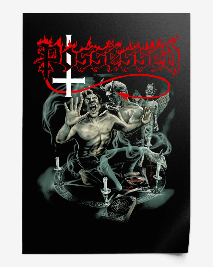 Print Possessed Death Metal