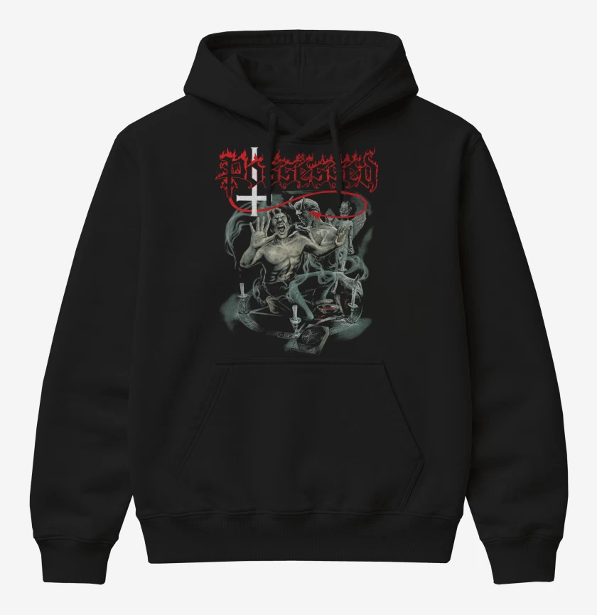 Poleron Canguro básico Possessed Death Metal