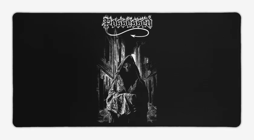 Mouse pad Gamer Negro de Possessed Ripper