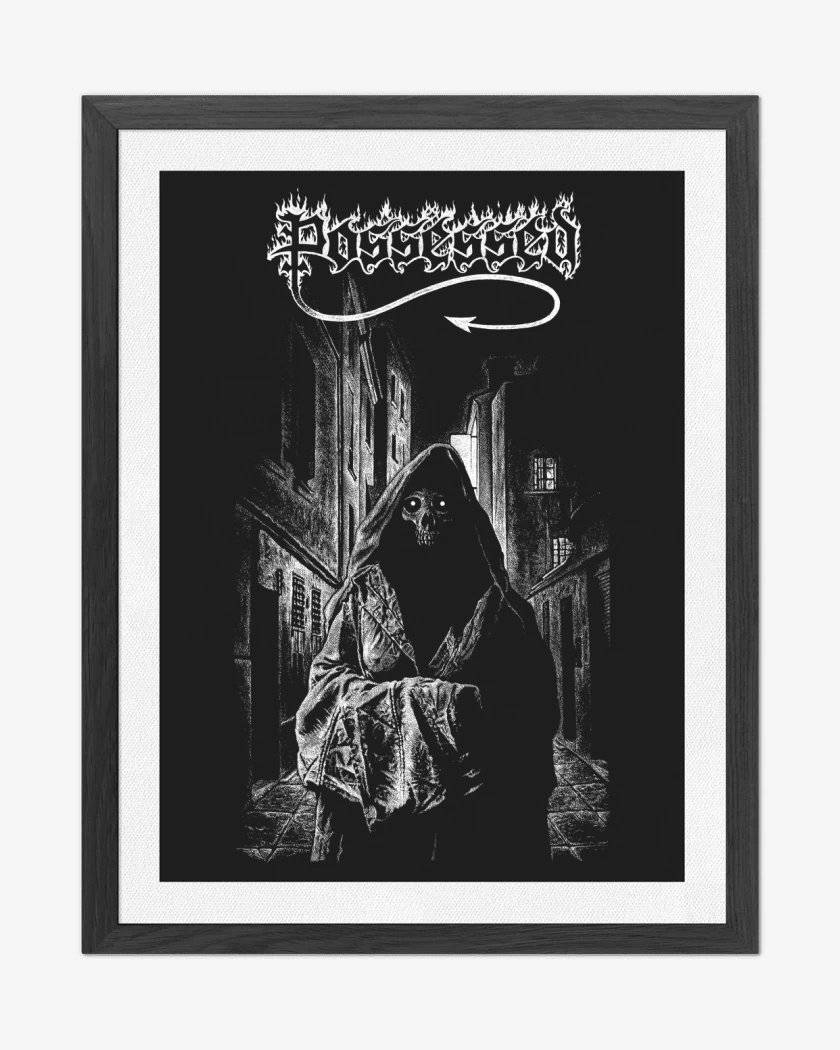 Cuadro decorativo Negro de Possessed Ripper