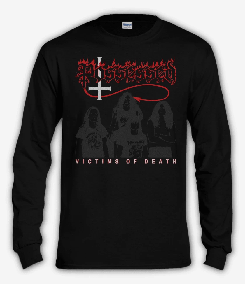 Polera manga larga Possessed Victims of Death