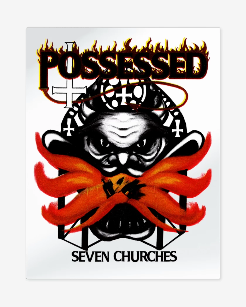 Print metalico Possessed 7 Iglesias