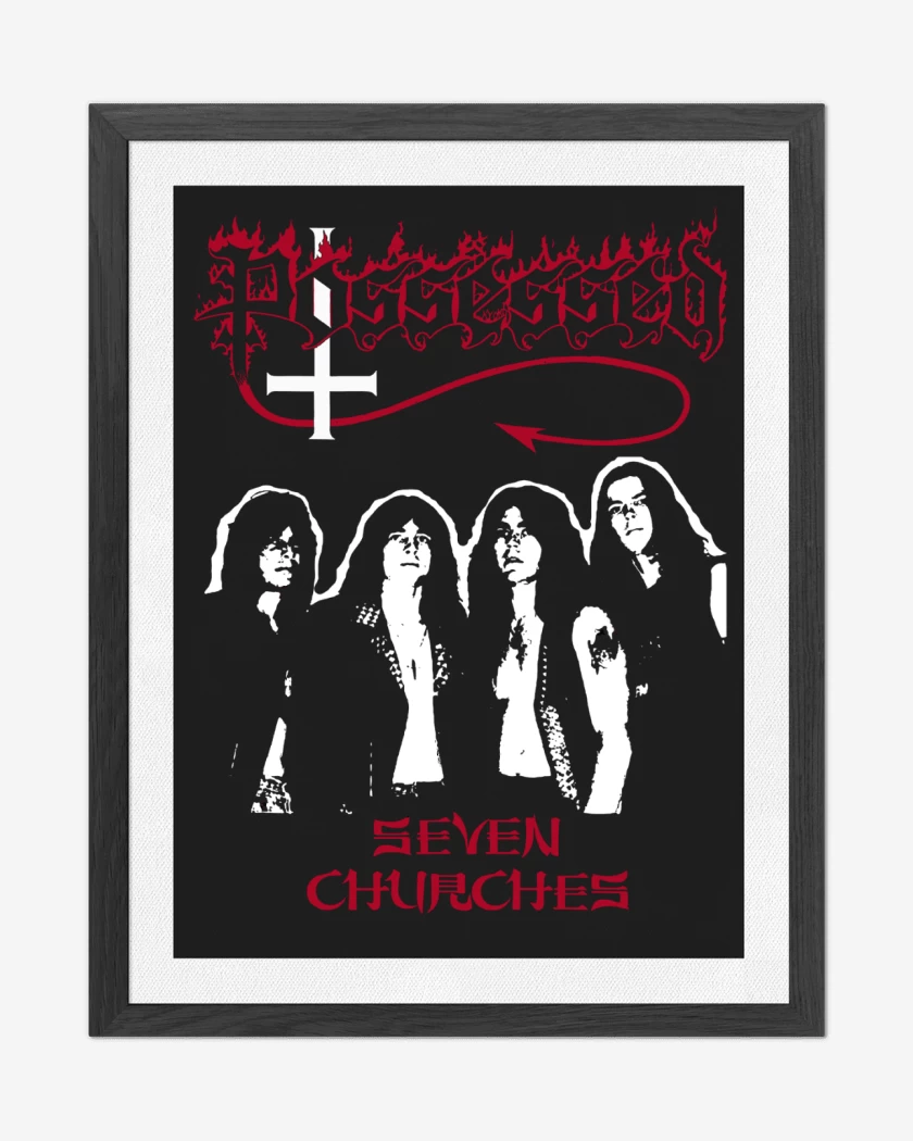 Cuadro decorativo Negro de Possessed Band