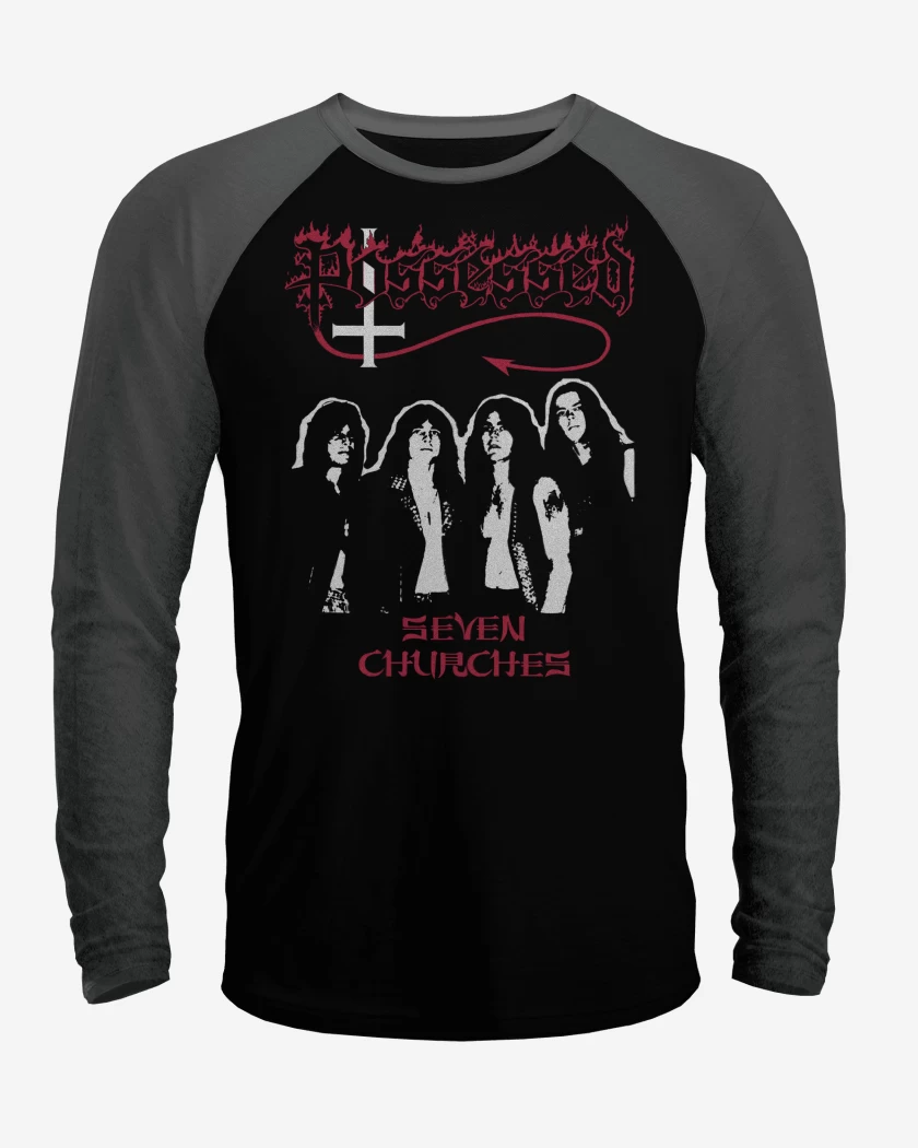 Polera Raglan Possessed Band