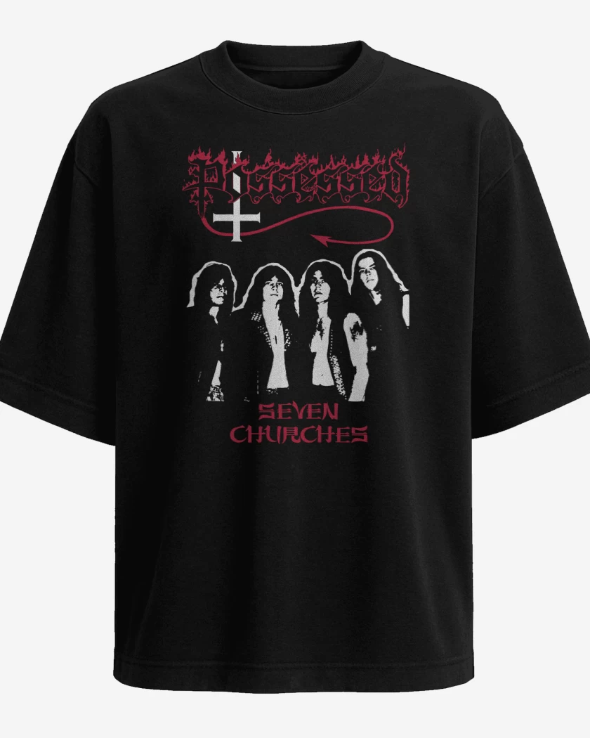 Polera Oversize Possessed Band