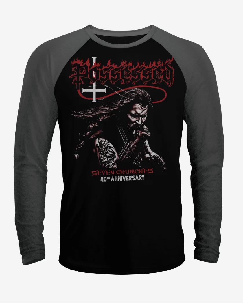 Polera Raglan Possessed Jeff Becerra 