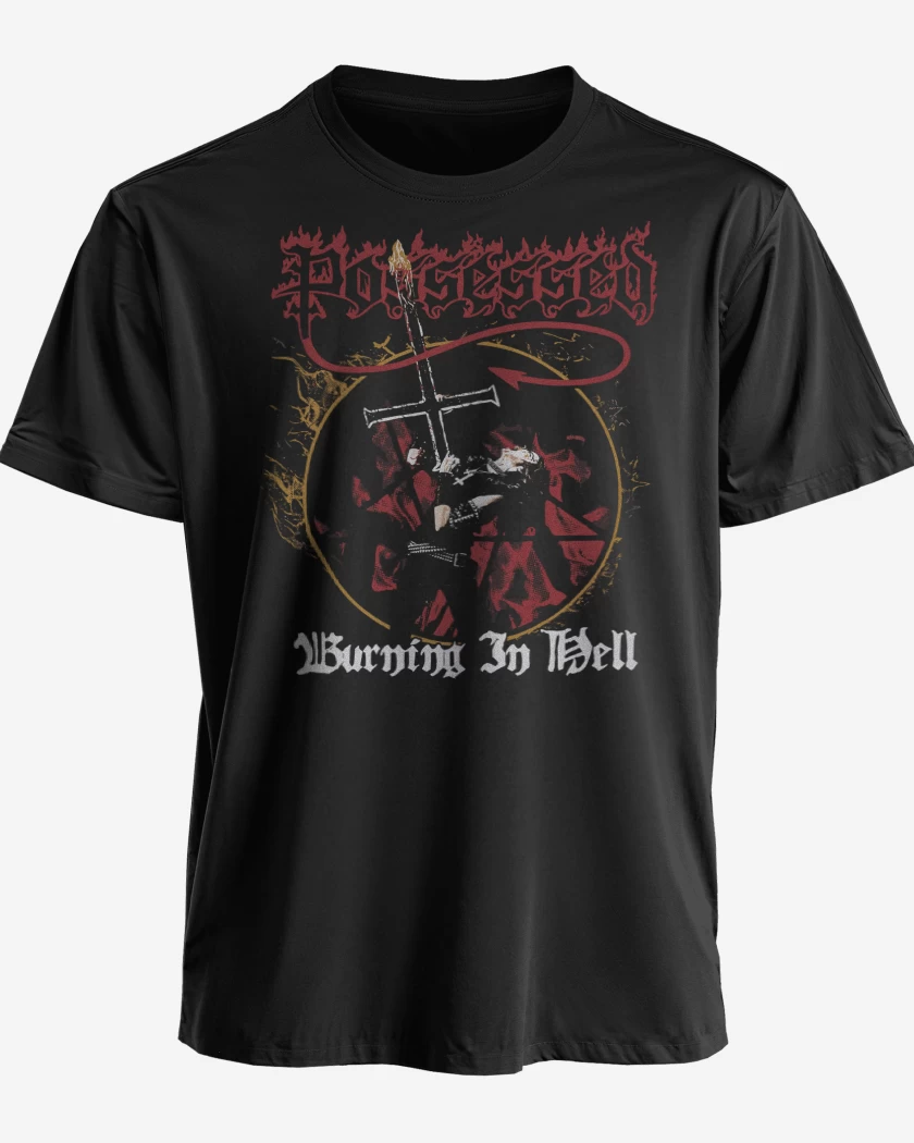 Polera Possessed Burning in Hell