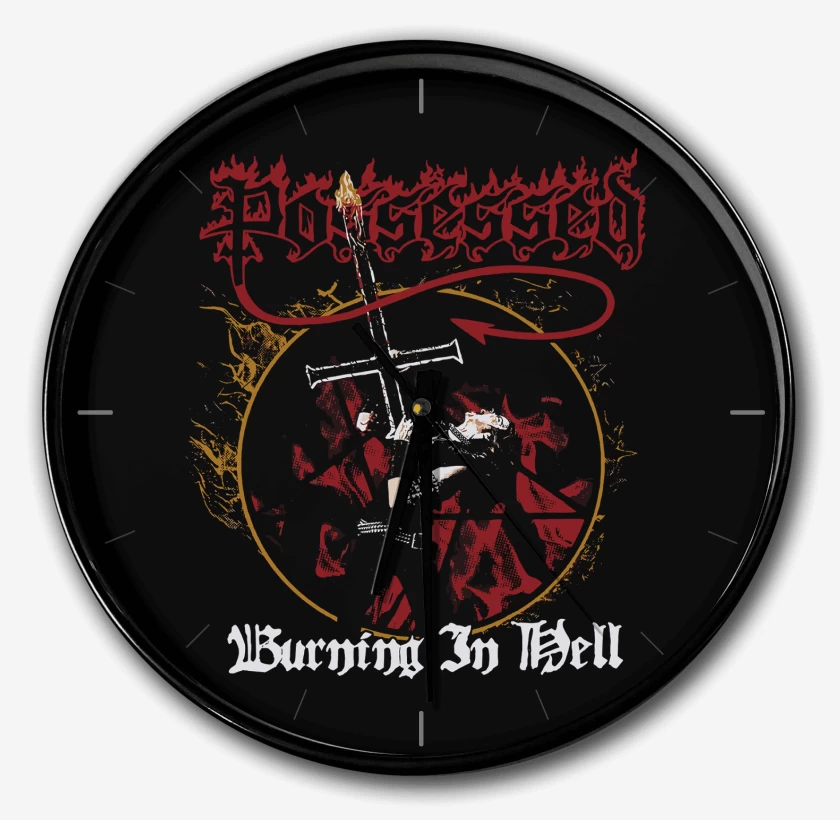 Reloj Possessed Burning in Hell