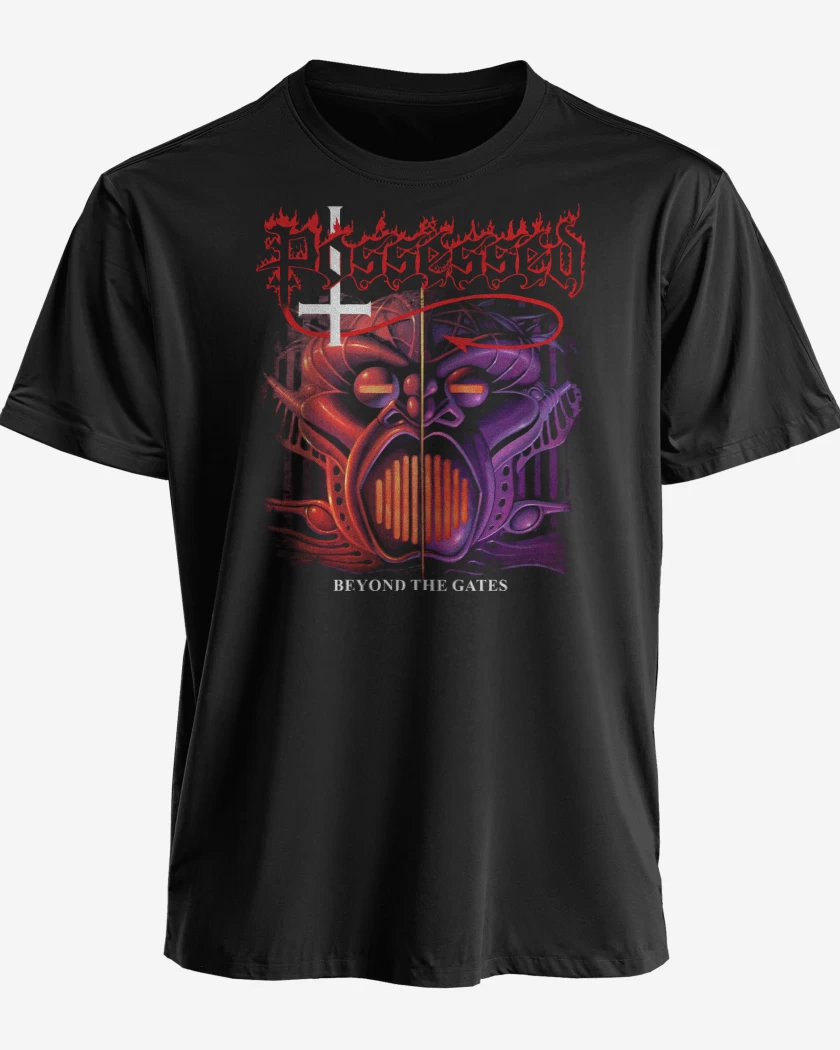 Polera Negro de Possessed Beyond the Gates