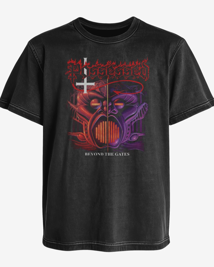 Polera desgastada Possessed Beyond the Gates