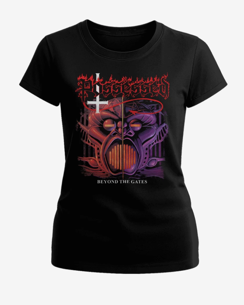 Polera de Mujer Negro de Possessed Beyond the Gates