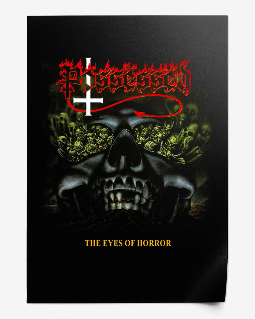 Print Possessed The Eyes of Horror