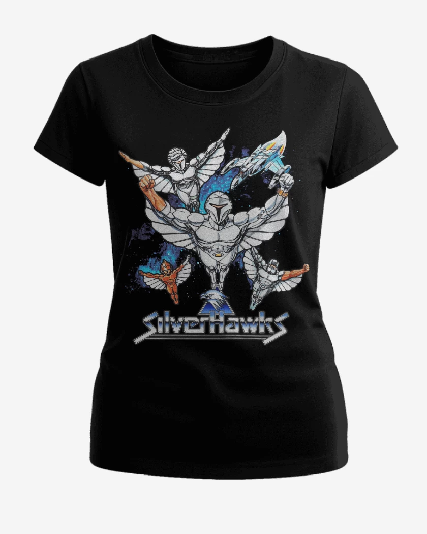 Polera de Mujer Negro de Silver Hawks