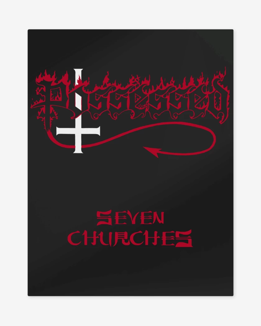 Print metalico Possessed Seven Churches