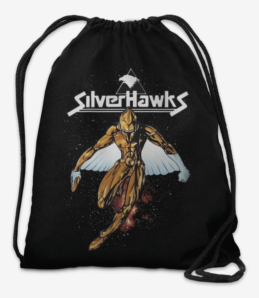 Mochila Negro de Silver Hawks 2